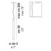 Подвесной светильник Vistosi Candela SP white/chrome