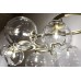 Подвесной светильник Vistosi Puppet Ring 7 crystal/matt gold