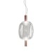 Подвесной светильник Vistosi Riflesso SP 2 clear/copper