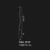 Подвесной светильник Vistosi SP TUBES 40 FU NI
