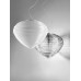 Подвесной светильник Vistosi Spirit SP 37 crystal/nickel