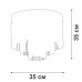 Потолочная люстра Vitaluce V53570-8/7PL