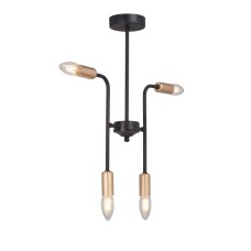 Люстра на штанге Vitaluce V3022-1/4PL