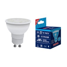 Лампа светодиодная (UL-00003836) Volpe GU10 7W 4000K матовая LED-JCDR-7W/NW/GU10/NR