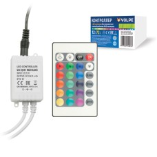 Контроллер для светодиодных лент RGB 12В (UL-00001113) Volpe ULC-Q431 RGB BLACK