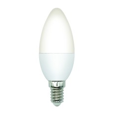 Лампа светодиодная Volpe Optima LED-C37-6W/3000K/E14/FR/SLS UL-00008794