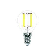 Лампа светодиодная Volpe Optima LED-G45-4W/3000K/E14/CL/SLF UL-00008312