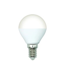 Лампа светодиодная Volpe E14 7W 3000K матовая LED-G45-7W/3000K/E14/FR/SLS UL-00008817