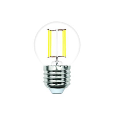 Лампа светодиодная Volpe Optima LED-G45-7W/4000K/E27/CL/SLF UL-00008311