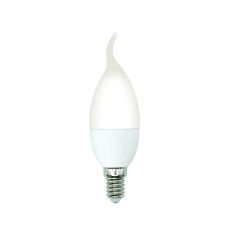 Лампа светодиодная Volpe Optima LED-CW37-6W/4000K/E14/FR/SLS UL-00008802