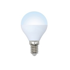 Лампа светодиодная (UL-00003825) Volpe E14 9W 4000K матовая LED-G45-9W/NW/E14/FR/NR