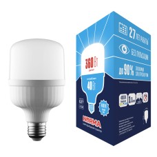 Лампа светодиодная Volpe Norma LED-M80-40W/4000K/E27/FR/NR UL-00006789