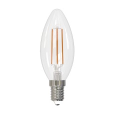Лампа светодиодная Volpe Optima LED-C35-7W/3000K/E14/CL/SLF UL-00008332
