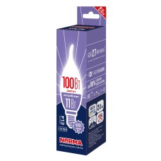 Лампа светодиодная Volpe Norma LED-CW37-11W/6500K/E14/FR/NR UL-00010991