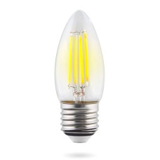 Лампа светодиодная Voltega E27 6W 4000К прозрачная VG10-C1E27cold6W-F 7029