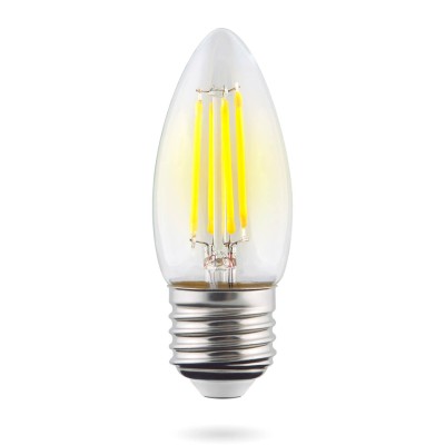 Лампа светодиодная Voltega E27 6W 4000К прозрачная VG10-C1E27cold6W-F 7029