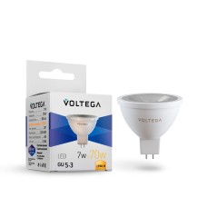 Лампа светодиодная Voltega GU5.3 7W 2700K 7258