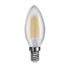 Лампа светодиодная Voltega E14 6W 4000К свеча матовая VG10-C2E14cold6W-F 7045
