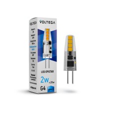 Лампа светодиодная Voltega G4 2W 4000K VG9-K1G4cold2W-12 7143