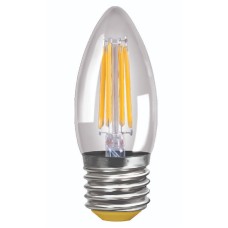 Лампа светодиодная Voltega E27 6W 2800K прозрачная VG10-C1E27warm6W-F 7046