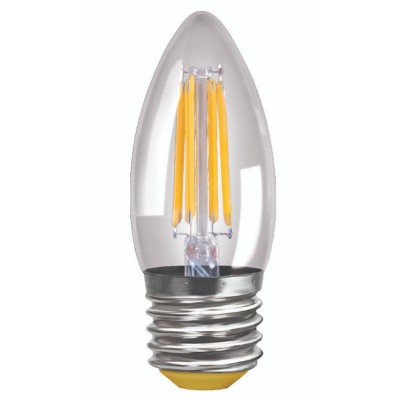 Лампа светодиодная Voltega E27 6W 2800K прозрачная VG10-C1E27warm6W-F 7046