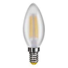 Лампа светодиодная Voltega E14 6W 2800K свеча матовая VG10-C2E14warm6W-F 7044