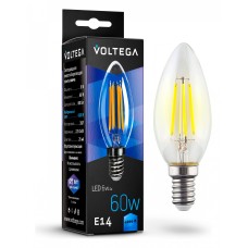 Лампа светодиодная Voltega Candle 6W E14 6Вт 4000K 7020