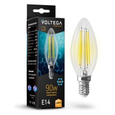 Лампа светодиодная Voltega Candle 9W Graphene E14 7Вт 2800K 7134