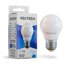 Лампа светодиодная Voltega Globe E27 7W E27 7Вт 4000K 7053