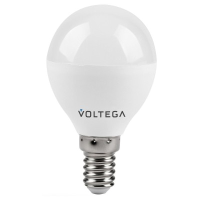 Лампа светодиодная Voltega Simple E14 8Вт 3000K 7231
