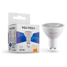 Лампа светодиодная Voltega Sofit GU10 Lens GU10 7Вт 2800K 7060