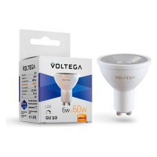 Лампа светодиодная Voltega Sofit dim GU10 Lens GU10 6Вт 2800K 7108