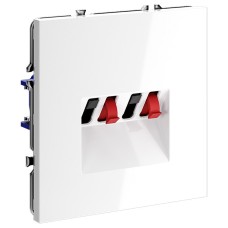 Розетка акустическая без рамки Voltum S70 VLS060301