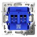 Розетка акустическая без рамки Voltum S70 VLS060304