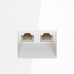 Розетка двойная Ethernet RJ-45 без рамки Voltum S70 VLS060201