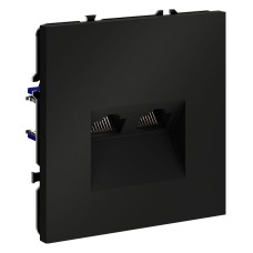 Розетка двойная Ethernet RJ-45 без рамки Voltum S70 VLS060208