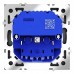 Розетка с заземлением и со шторкой и 2хUSB type A, без рамки Voltum S70 VLS040408