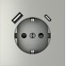 Розетка с заземлением и со шторкой и 2хUSB type A и C, без рамки Voltum S70 VLS040505