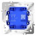 Выключатель двухклавишный без рамки Voltum S70 VLS020601
