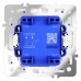 Выключатель двухклавишный без рамки Voltum S70 VLS020602