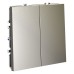 Выключатель двухклавишный без рамки Voltum S70 VLS020604