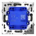 Выключатель двухклавишный с подсветкой без рамки Voltum S70 VLS020206