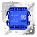 Выключатель проходной двухклавишный без рамки Voltum S70 VLS020301