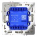 Выключатель проходной двухклавишный без рамки Voltum S70 VLS020305