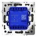 Выключатель проходной двухклавишный без рамки Voltum S70 VLS020306