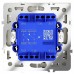 Выключатель проходной двухклавишный с подсветкой без рамки Voltum S70 VLS020404