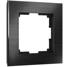 Рамка Werkel Aluminium на 1 пост черный алюминий W0011708 4690389157981