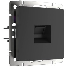 Телефонная розетка RJ-11 Werkel черный матовый W1182008 4690389156960 a051604