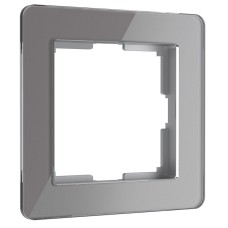 Рамка на 1 пост Werkel Acrylic графит 4690389184833 W0012704