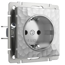 Розетка Werkel Hammer серебряный 4690389162824